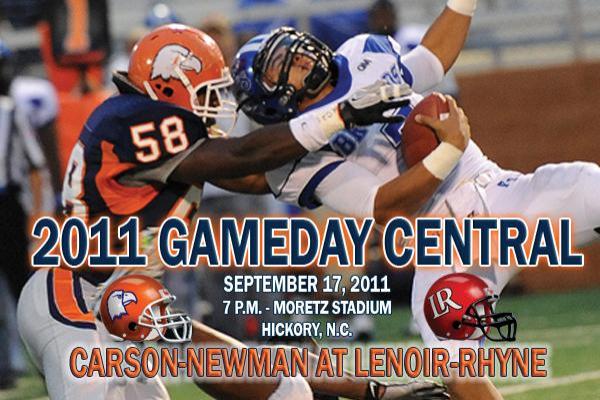 Gameday Central for C-N/Lenoir-Rhyne on Saturday; Kickoff is at 7 p.m.