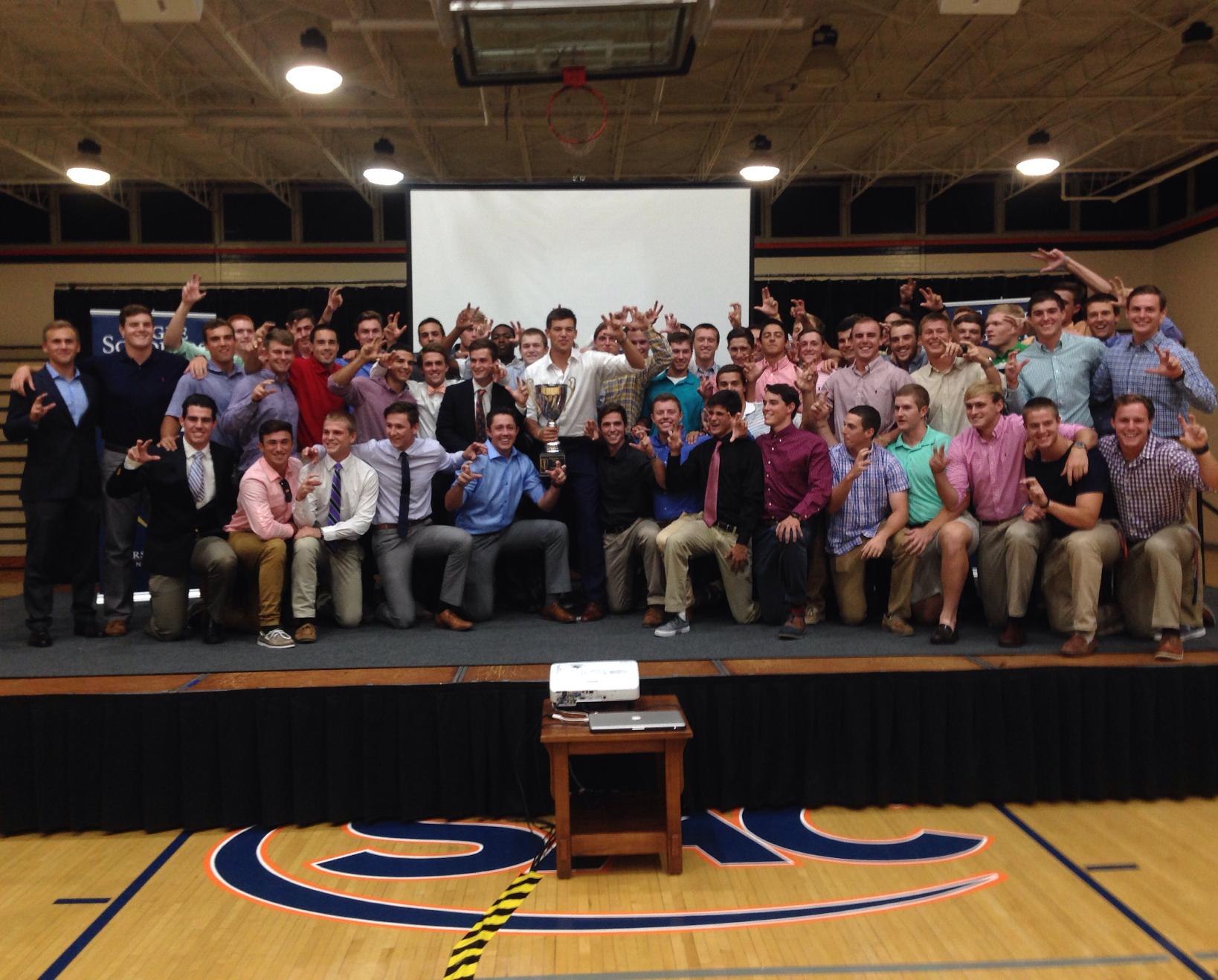 Baseball brings home Director&rsquo;s Cup at Eagle Scholars ceremony