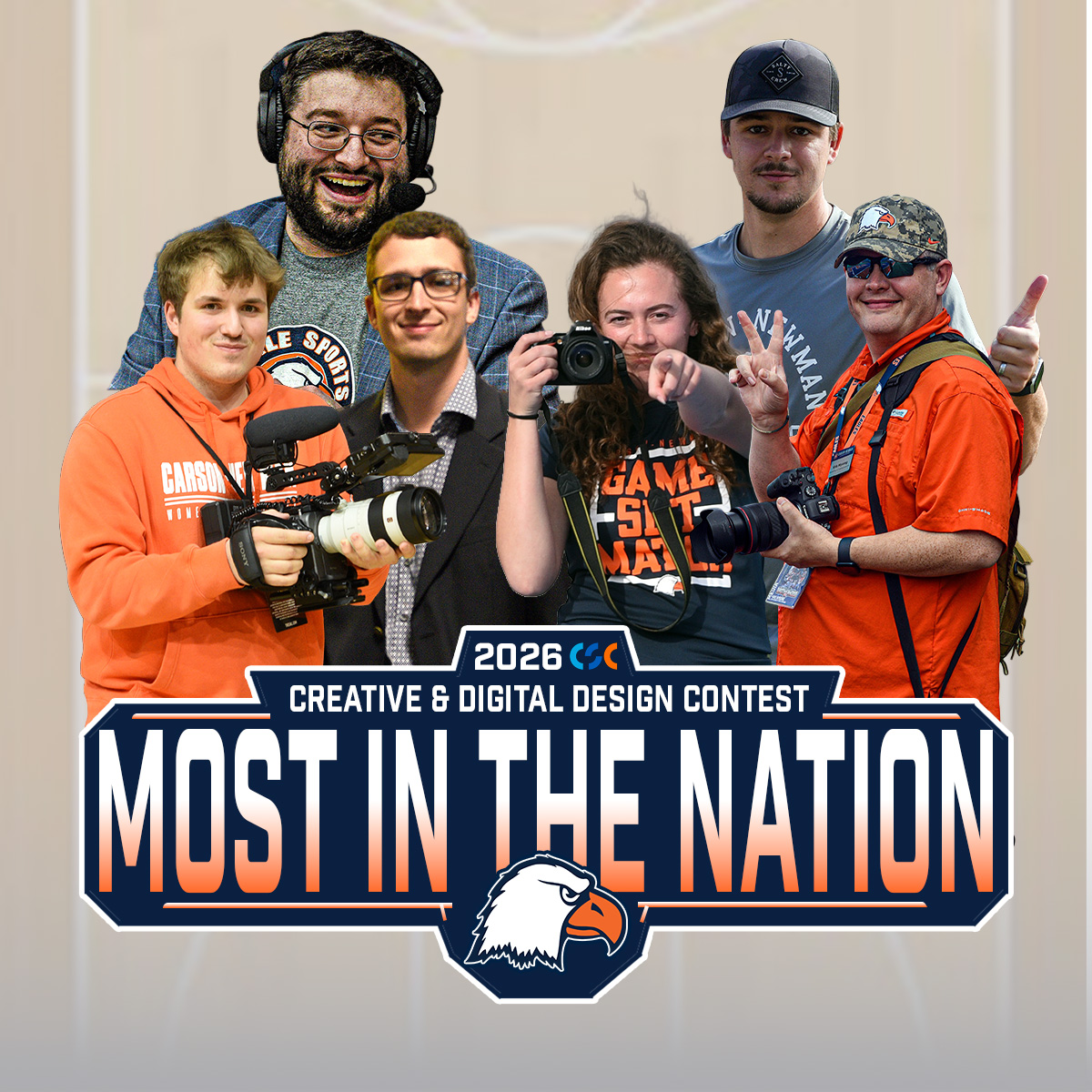 BEST IN THE NATION - Athletic Communications office leads country at CSC Creative and Digital Design Contest