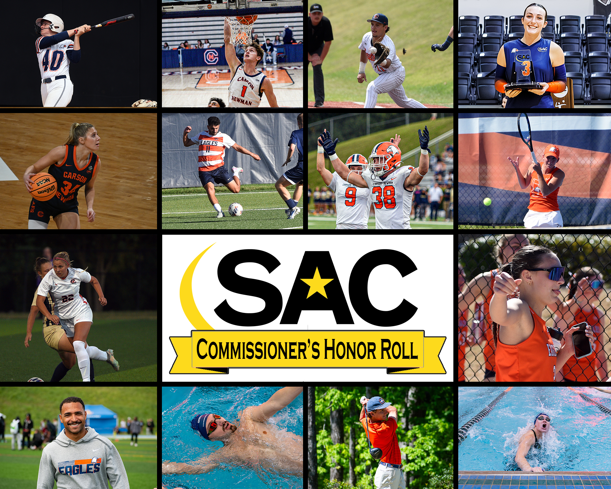 Carson-Newman places 217 on SAC Commissioner's Honor Roll