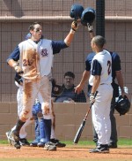 Eagles' bats carry them to sweep of Brevard