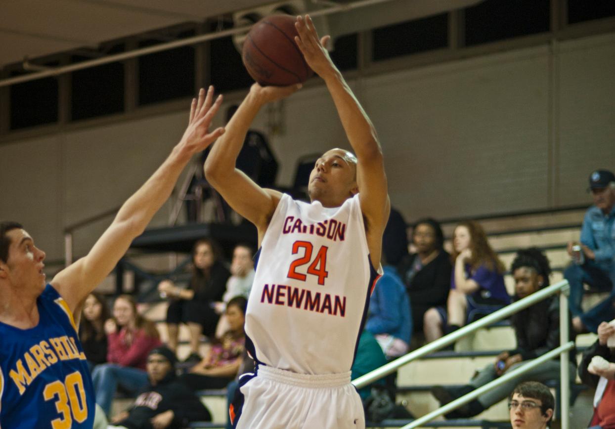 Sanders' 51 Breaks C-N and SAC Single-Game Scoring Record in Win over Mars Hill, 106-86