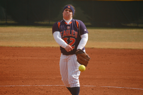 No. 24 Lady Eagles Sweep Georgia College 8-0 and 12-9 Thursday At Home