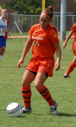 Howell's hat trick leads Lady Eagles past Bears
