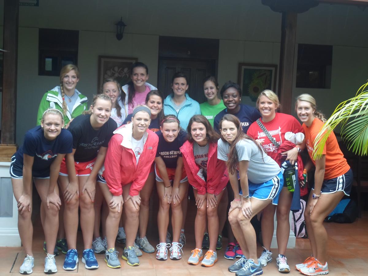 Serving Him in Nicaragua: Eagle volleyball on a mission, Day 1