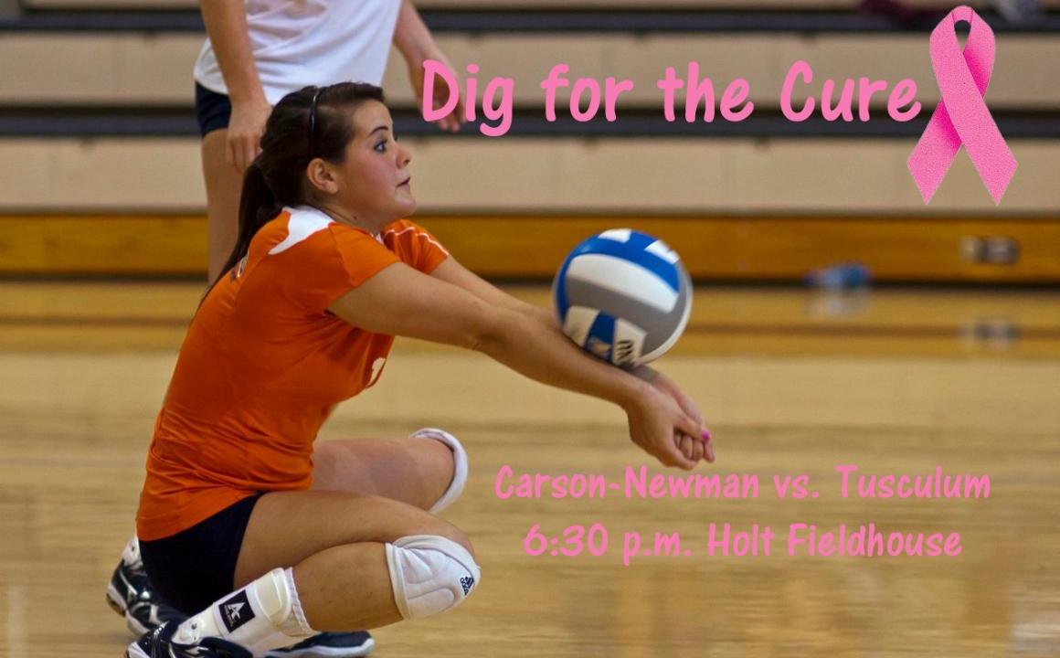 Lady Eagles to Host Dig for the Cure on Tuesday for Match with Tusculum