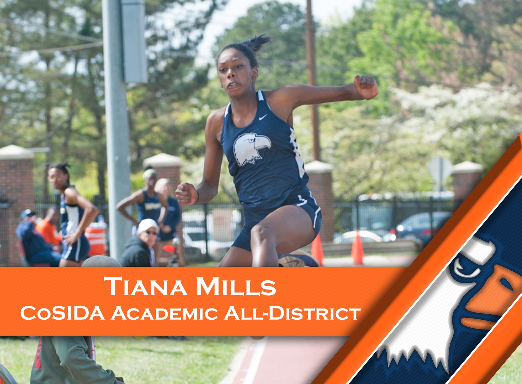 Stepp, Gaul and Mills all earn CoSIDA Academic All-District honors