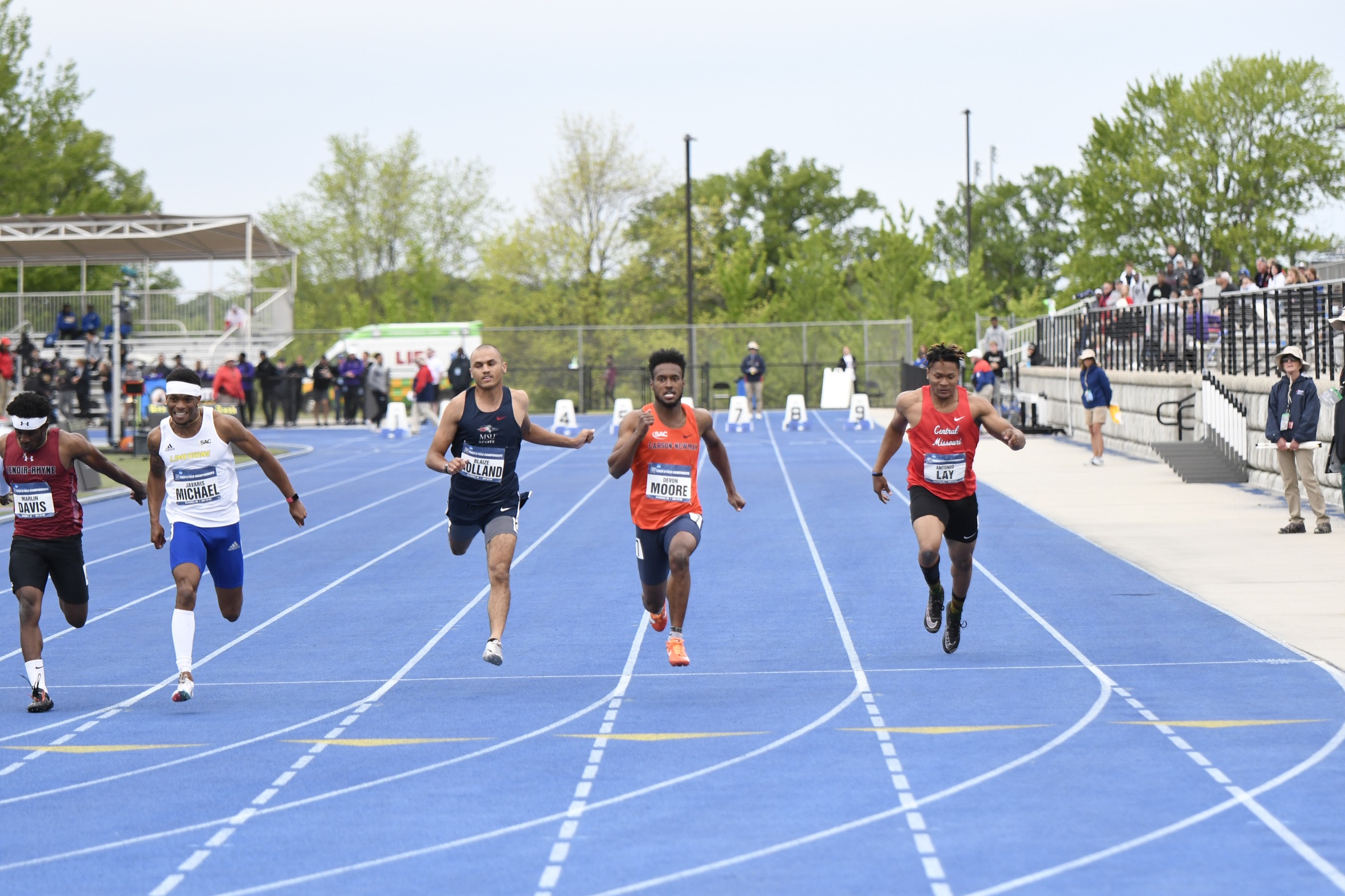 Moore takes third place in 100 meter preliminary round at NCAA Outdoor Nationals