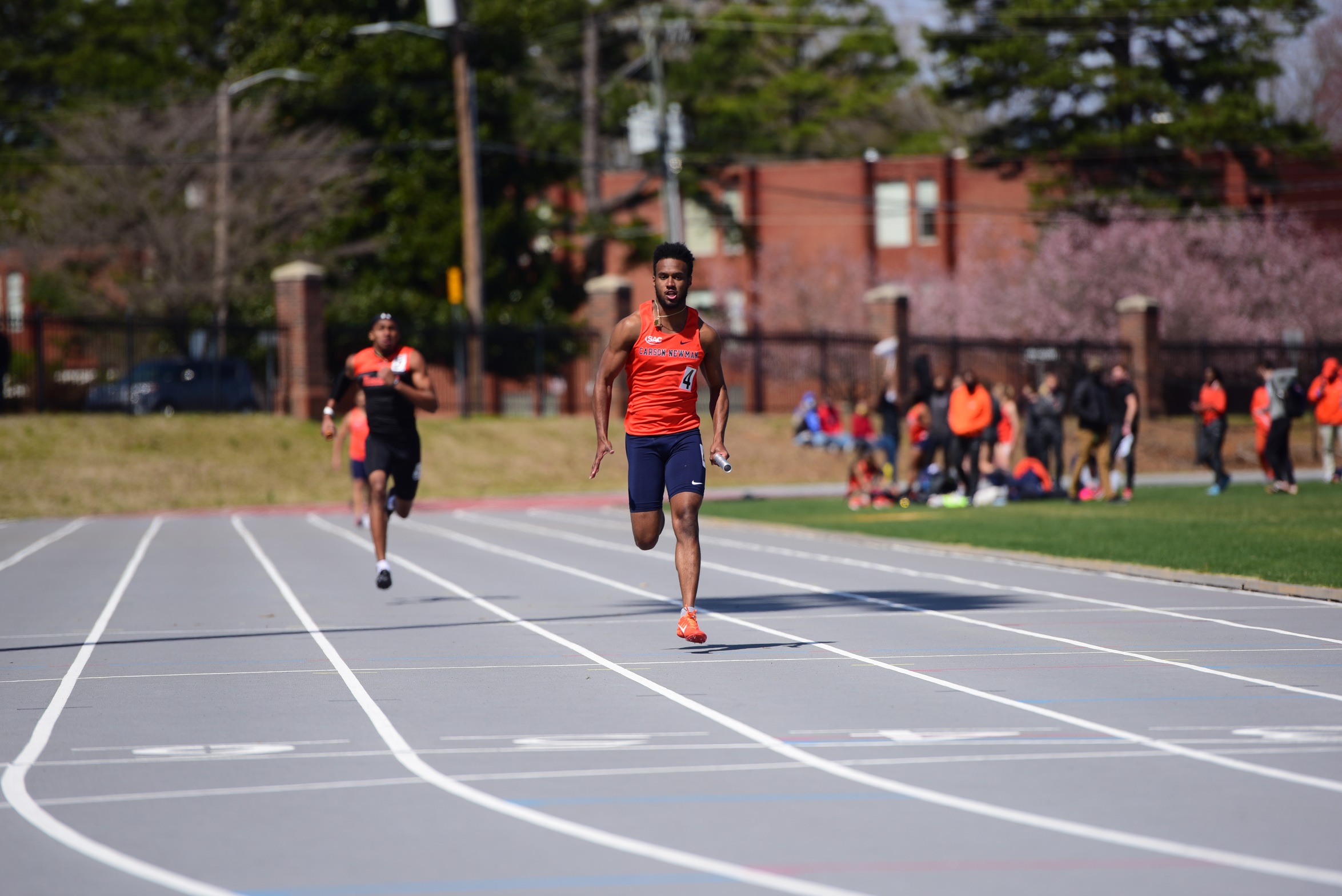 Men's relay squad set national provisional mark at Lee Last Chance Meet