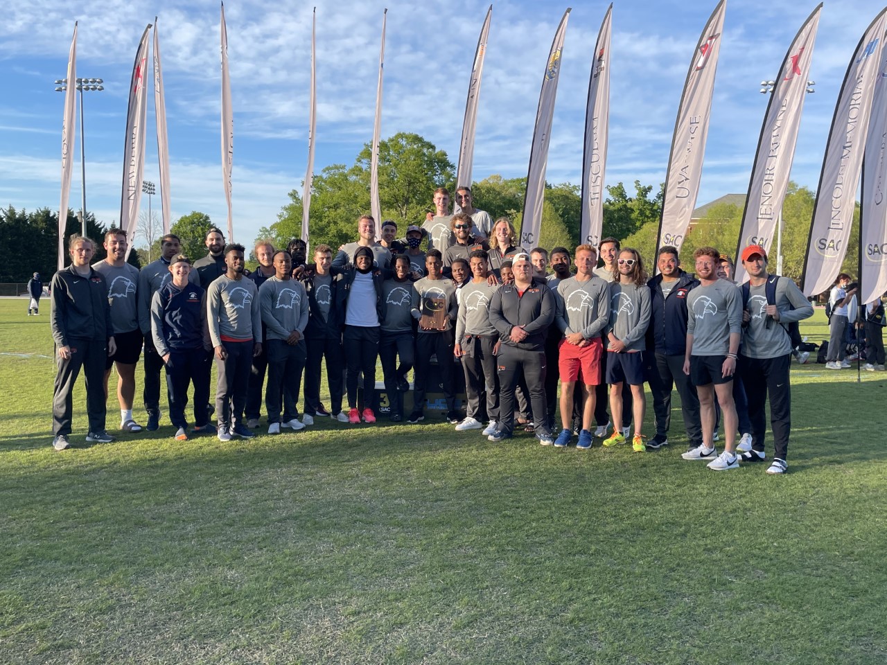 Eagle men take third at SAC Outdoor Championships