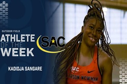 Sangare named SAC Varsity Gems Women's Outdoor Field Athlete of the Week