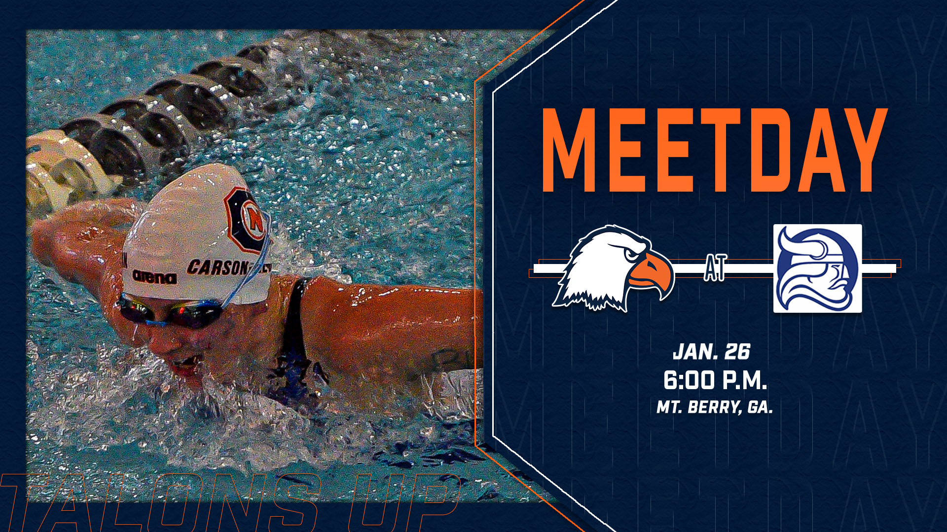 Eagles travel to the Peach State for busy weekend