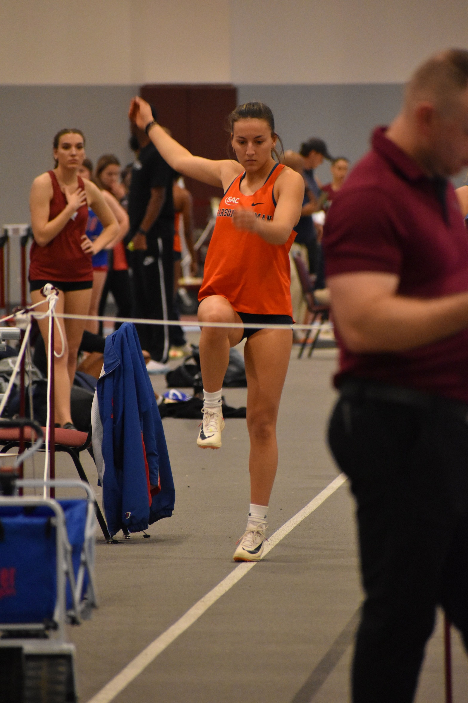 Four Jumpers Compete at First Track and Field Event of Season