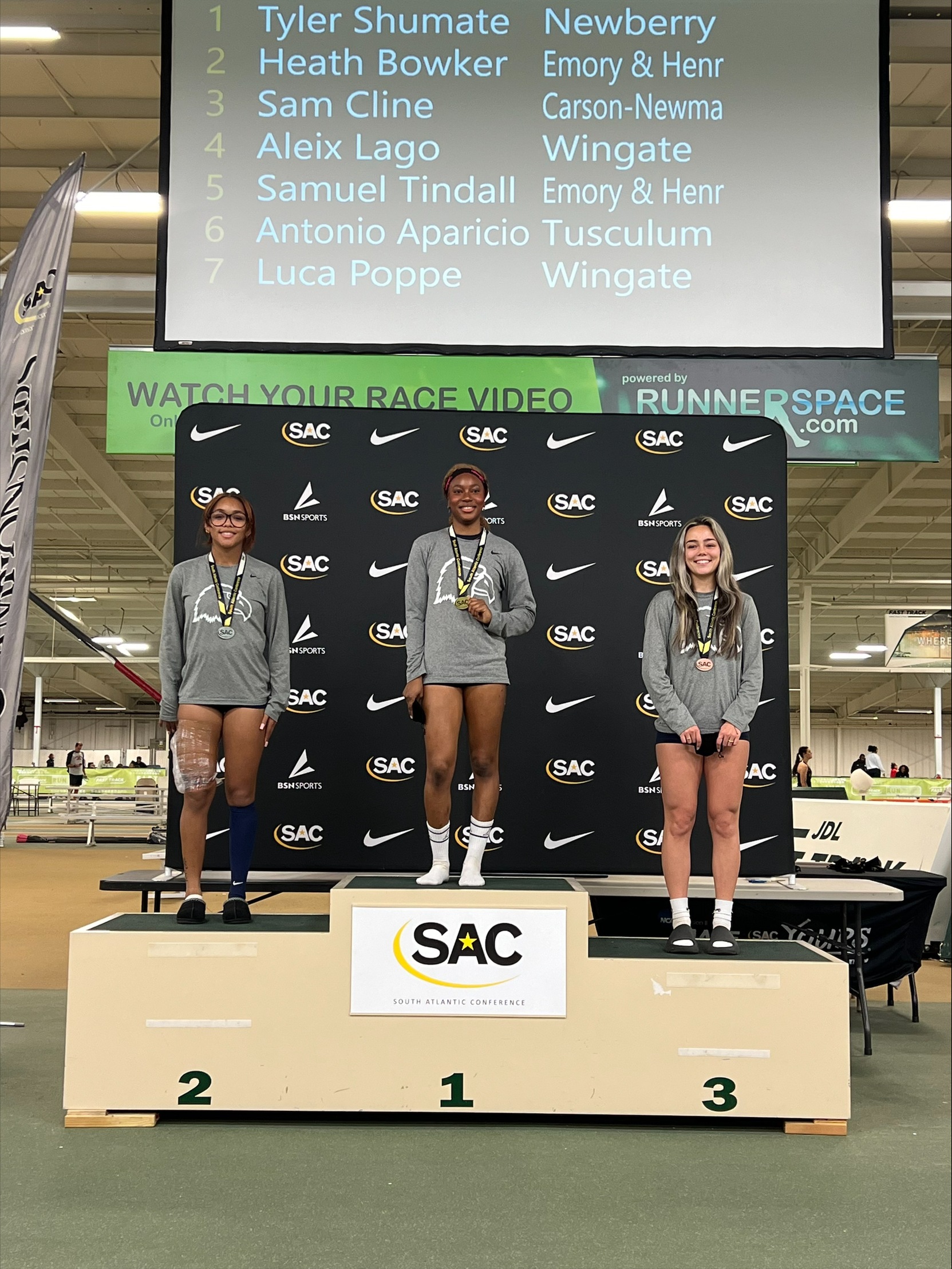Eagles finish third and fifth at SAC Championships