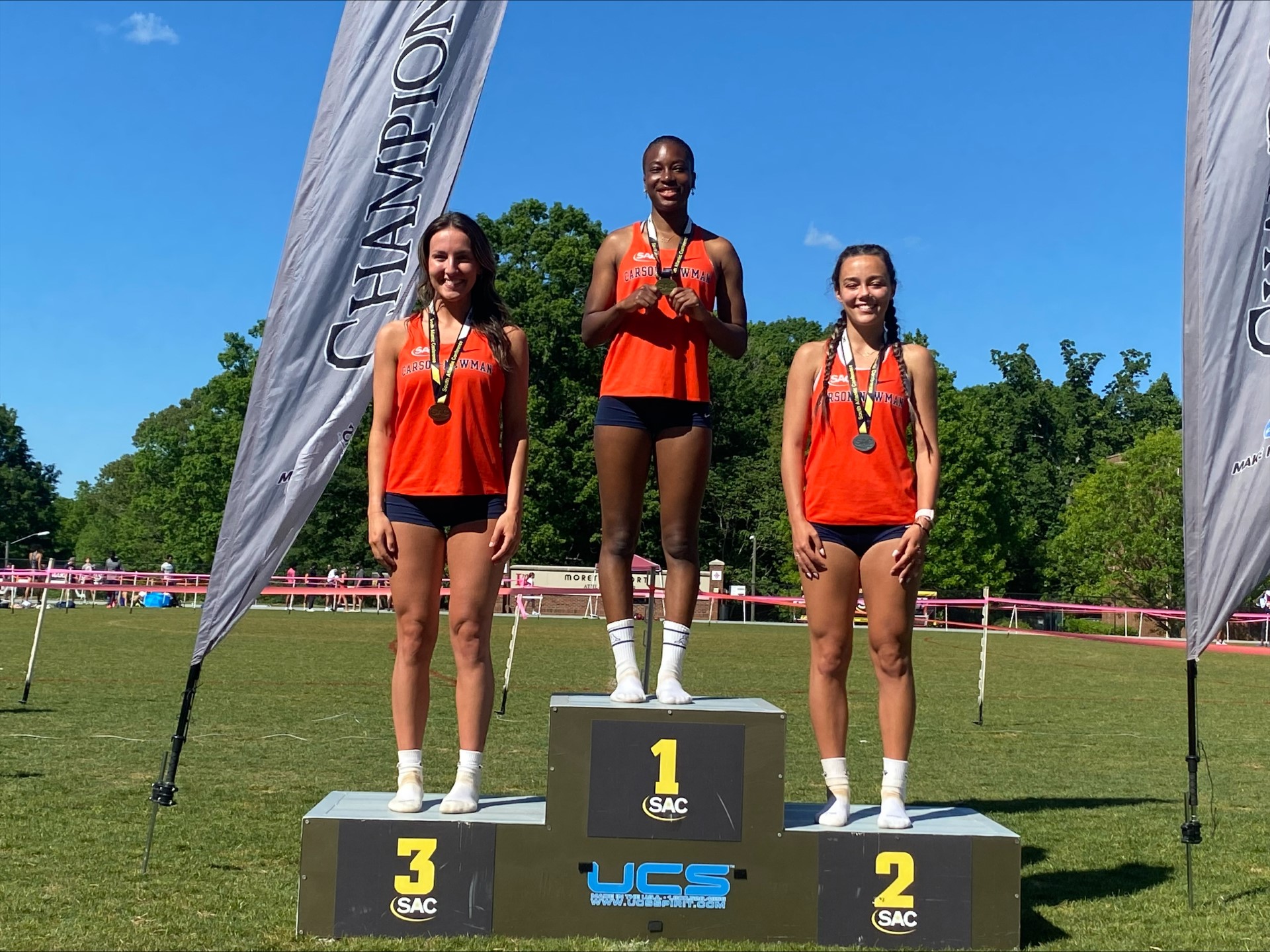 Eagles place fourth and eighth at SAC Championships