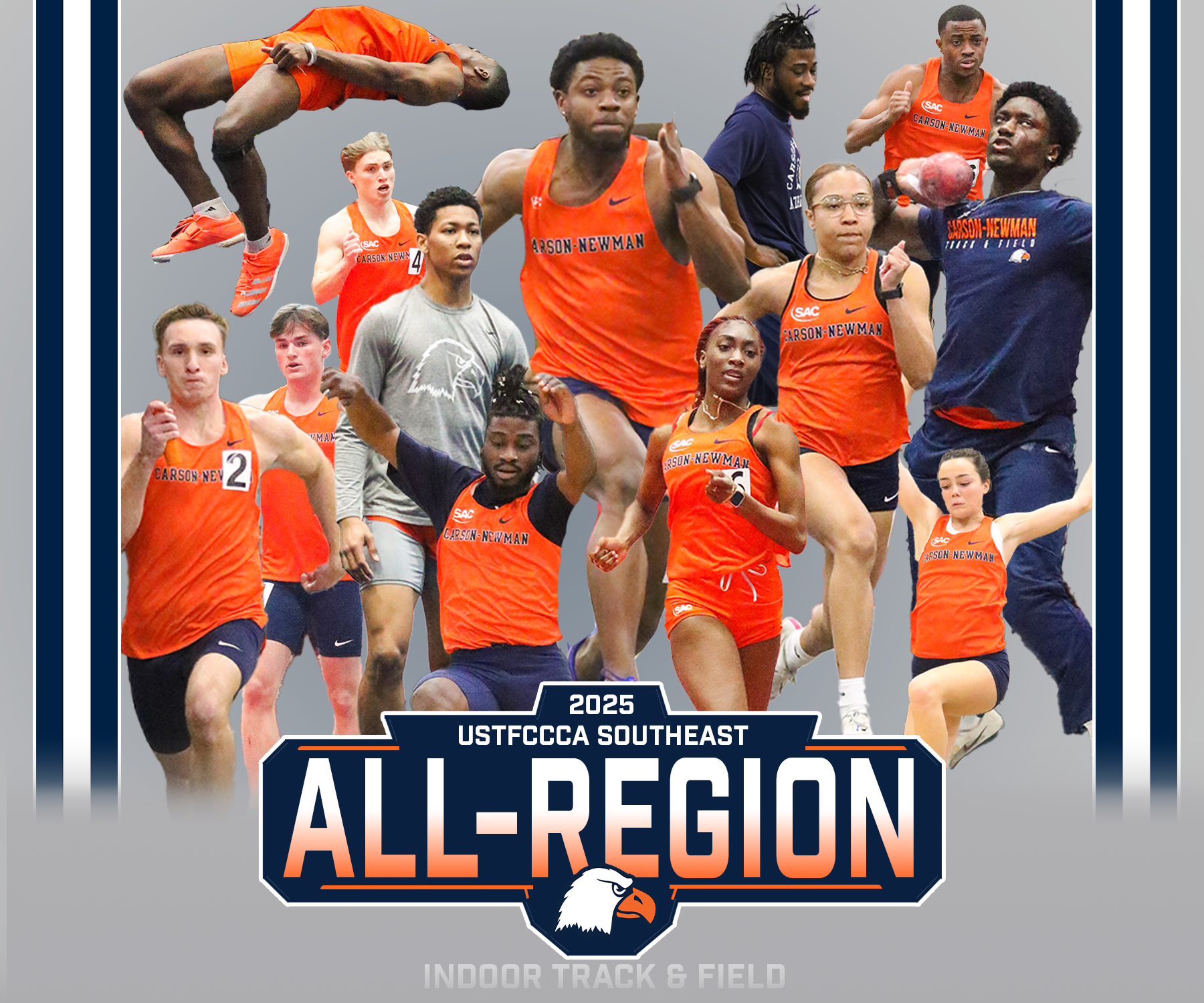 13 Eagles Named All-Regional Selections