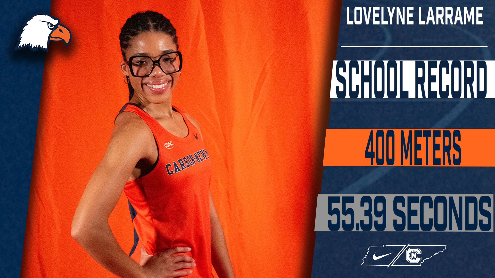 Larrame sets another school record as the regular season concludes