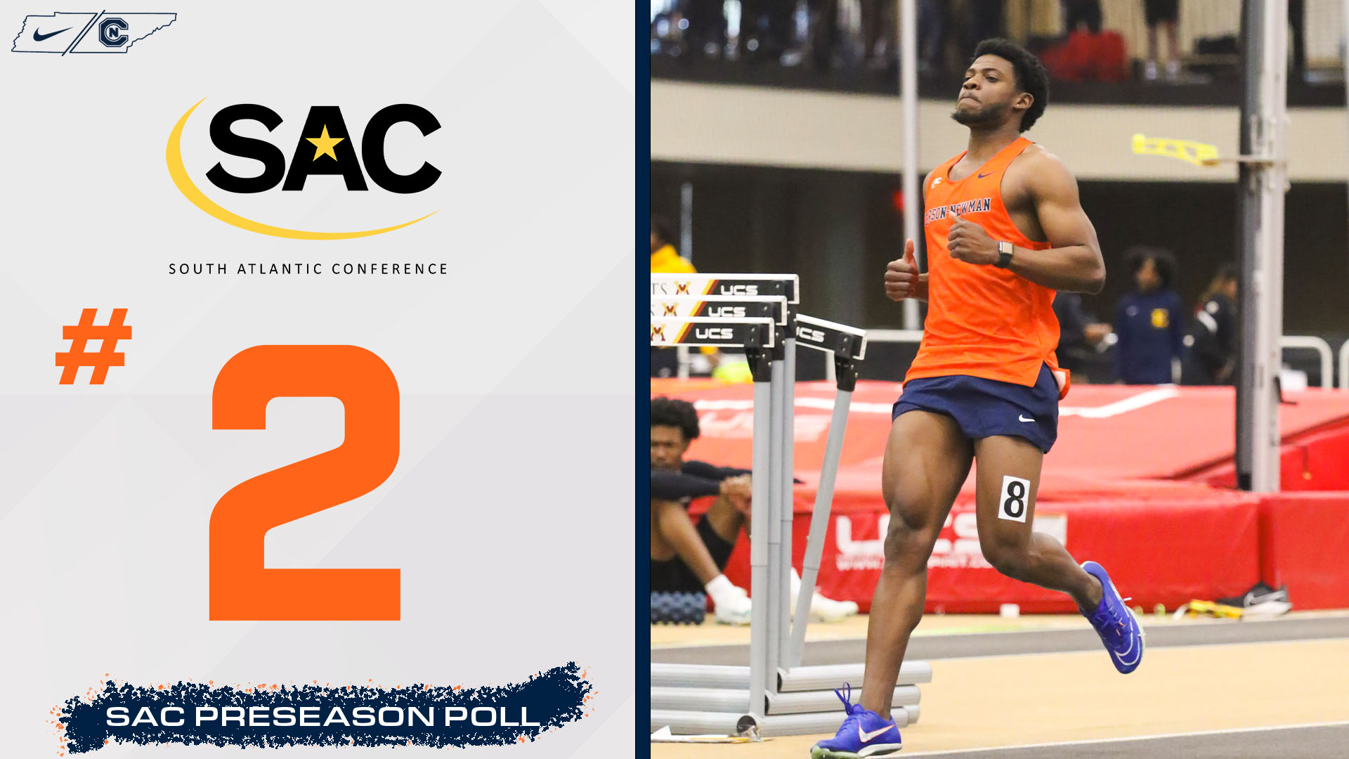Men&rsquo;s indoor track and field picked second in the SAC preseason poll