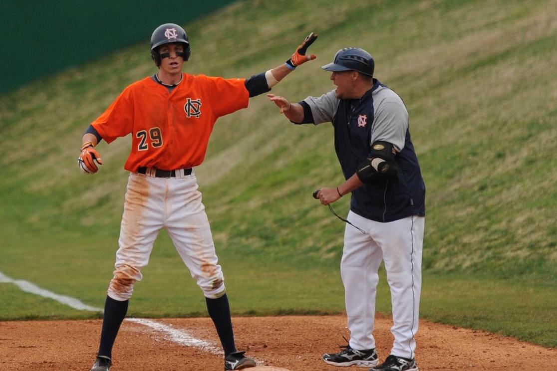 Patterson's two-run single in game two lifts Eagles to split with Bloomsburg