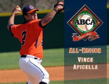 Apicella nets second all-region accolade