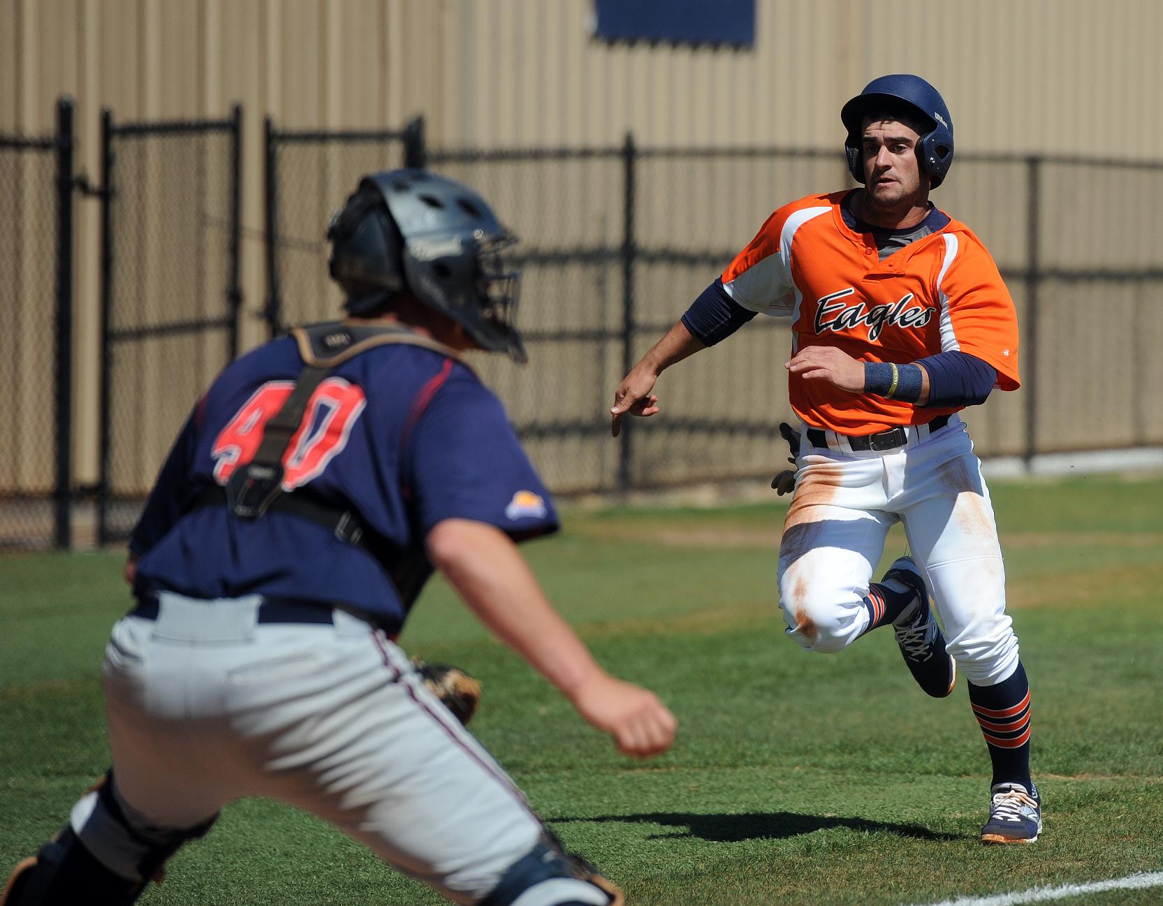 Storm downgraded: Eagles tear through Tornado pitching in 11-9 win