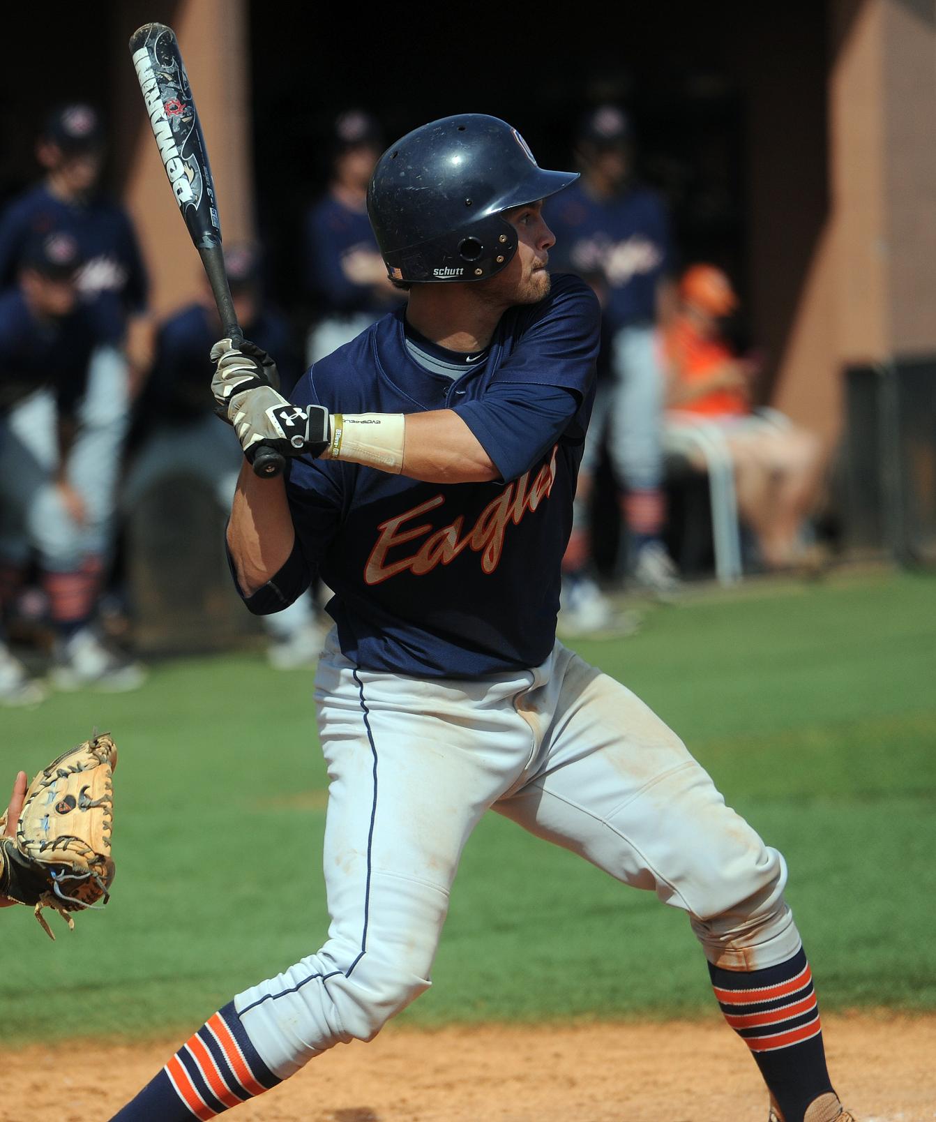 Bats back pitching with another offensive slug fest in Eagles' sweep of Cavaliers