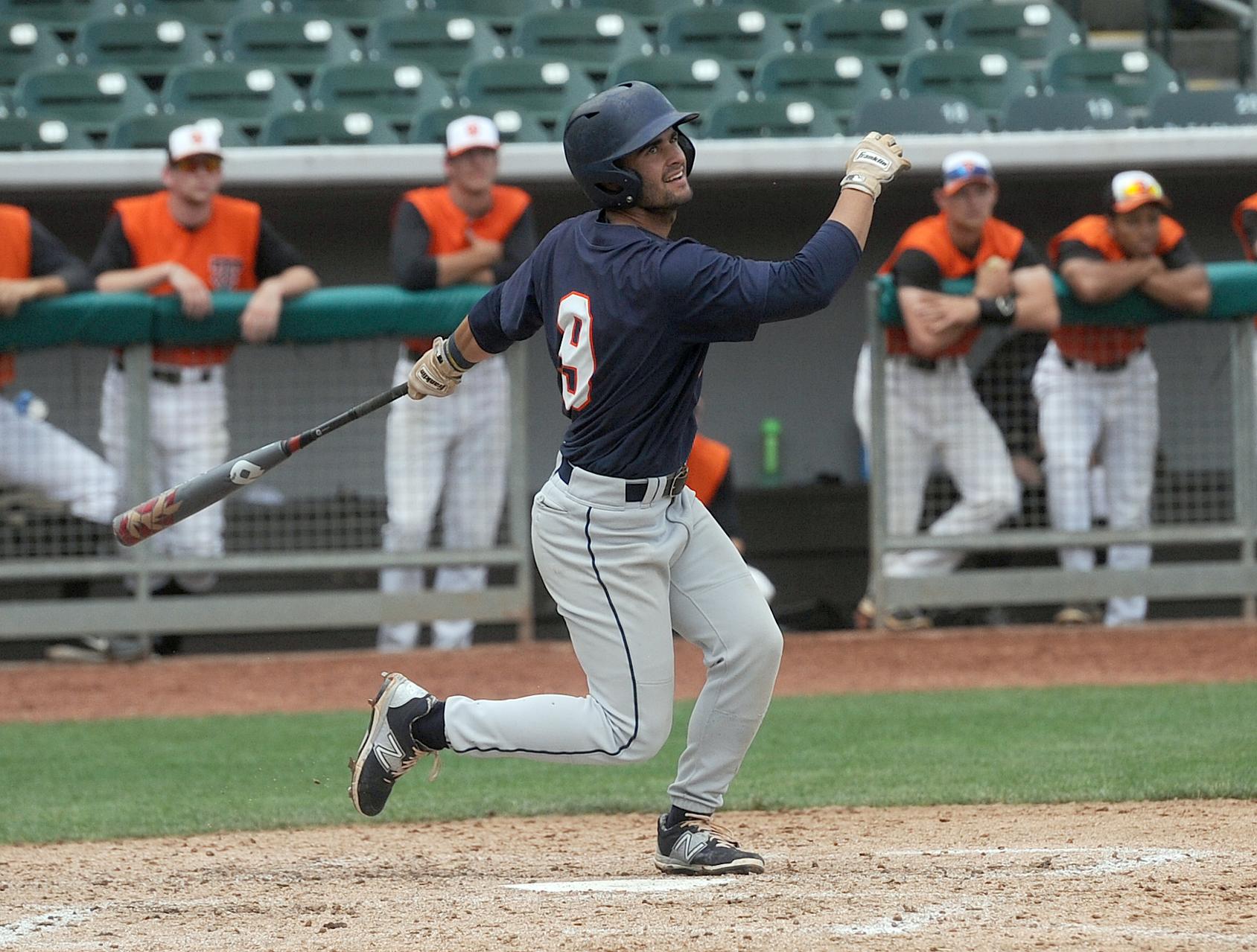 Pioneers score seven unanswered runs to eliminate Eagles