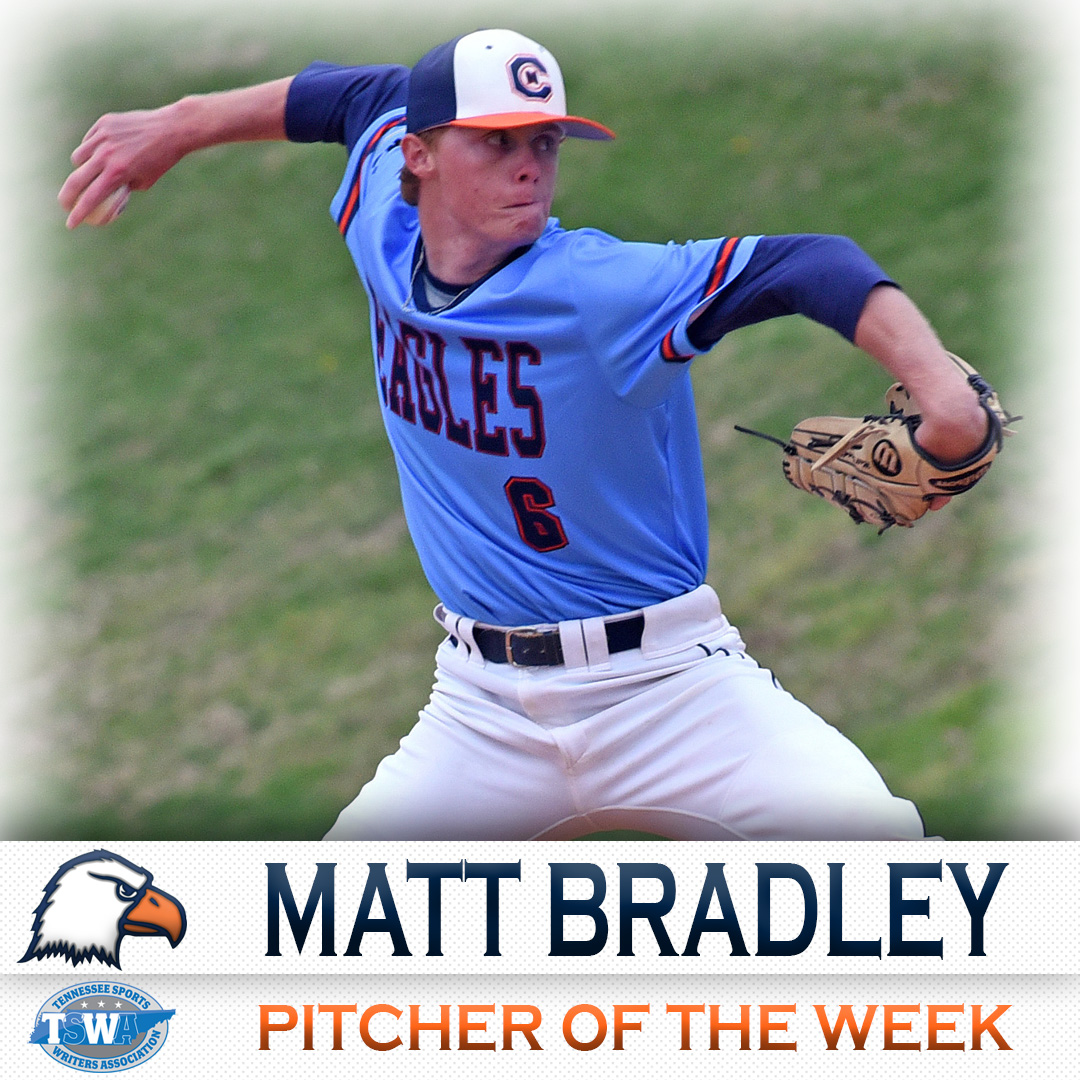 Bradley earns TSWA Pitcher of the Week
