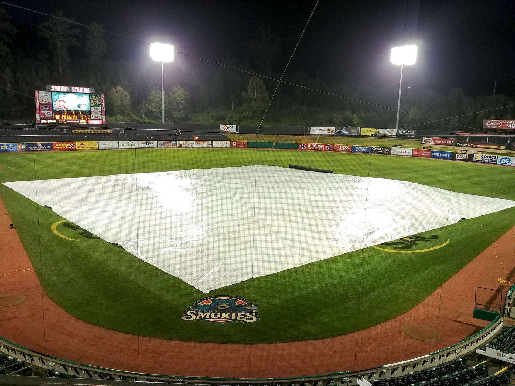 Rain shuffles C-N's SAC Tournament opener