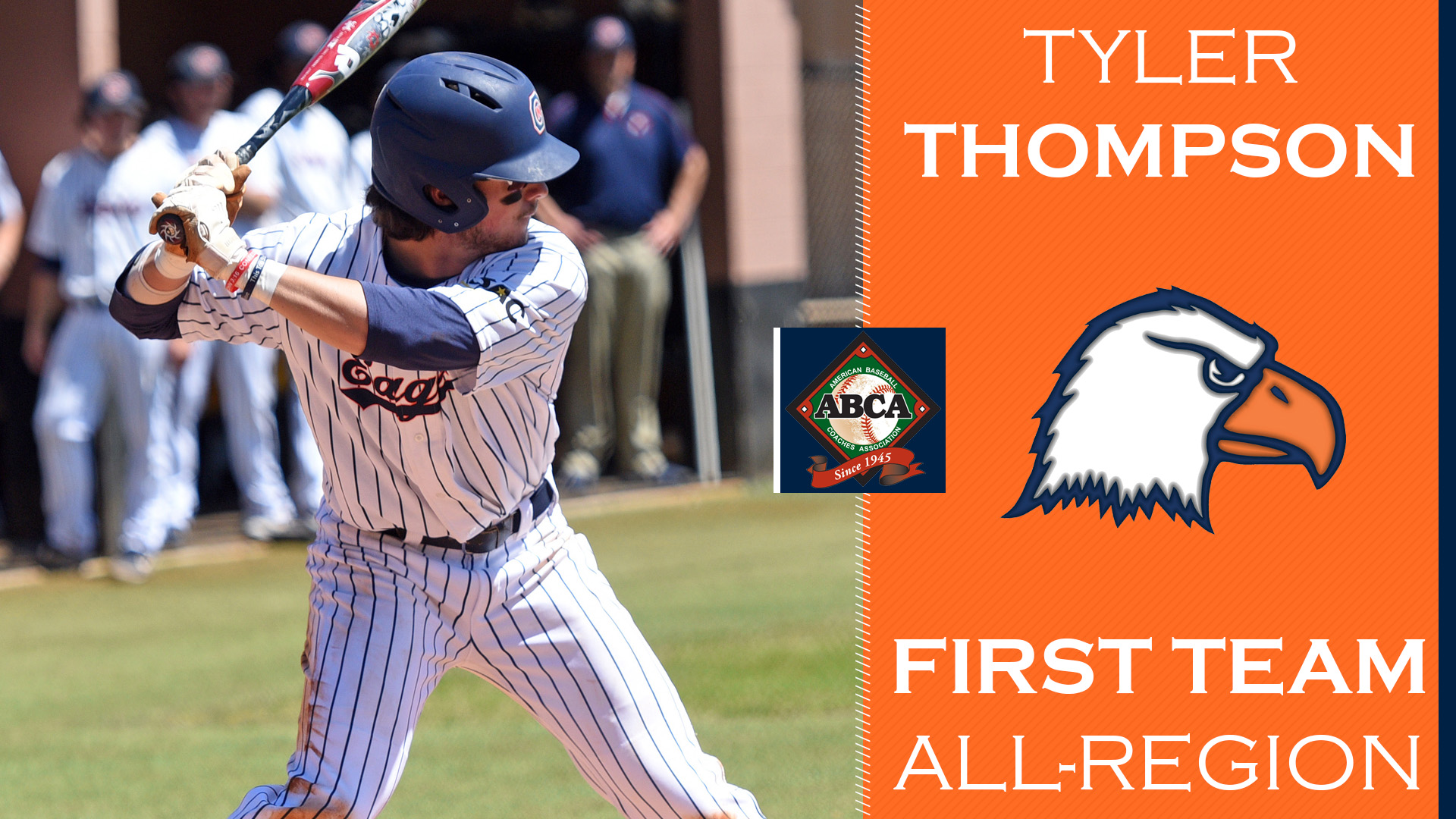 Thompson and Goforth complete sweep with ABCA Region laurels