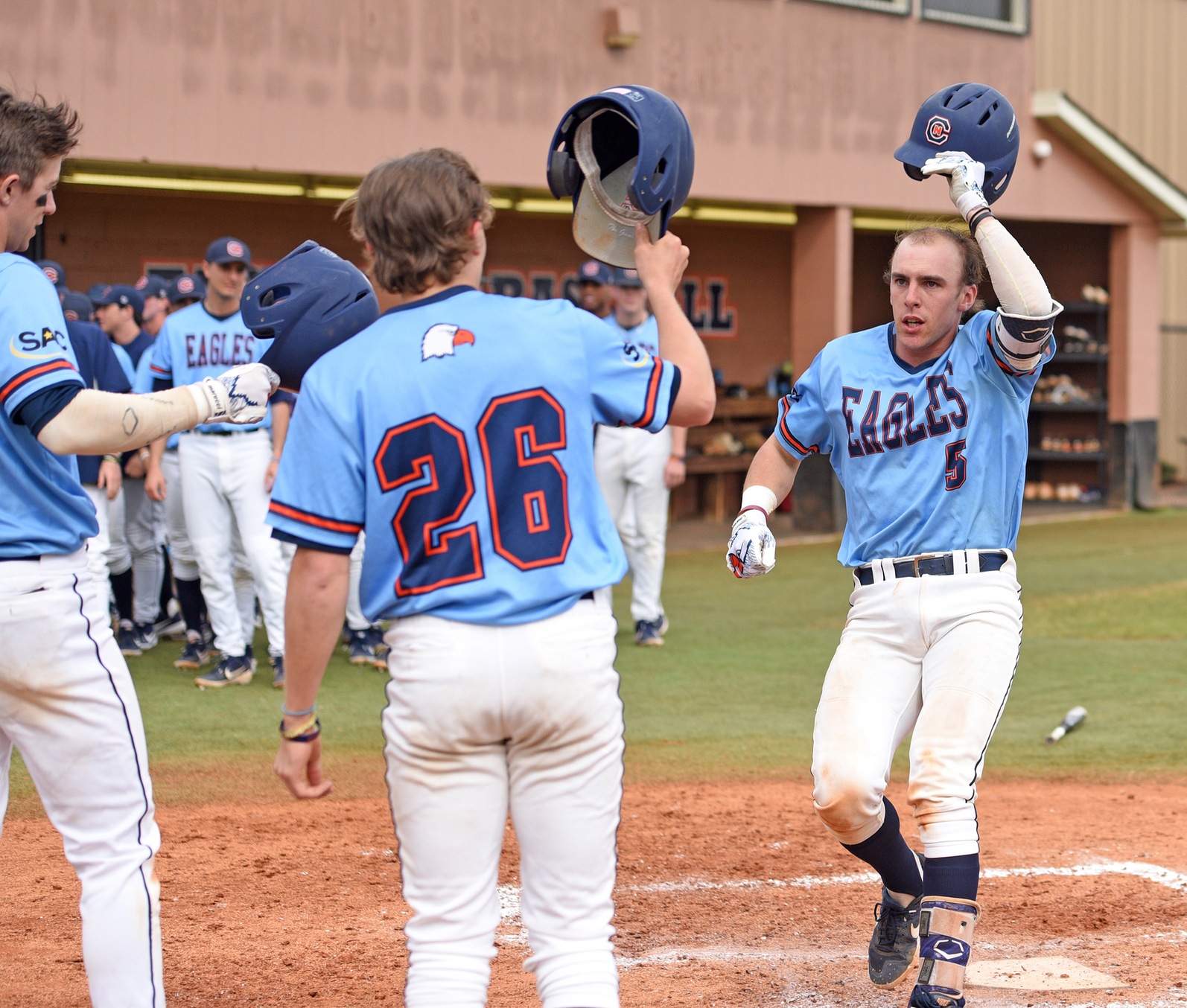 Goforth and Thompson homer as Young Harris pulls away