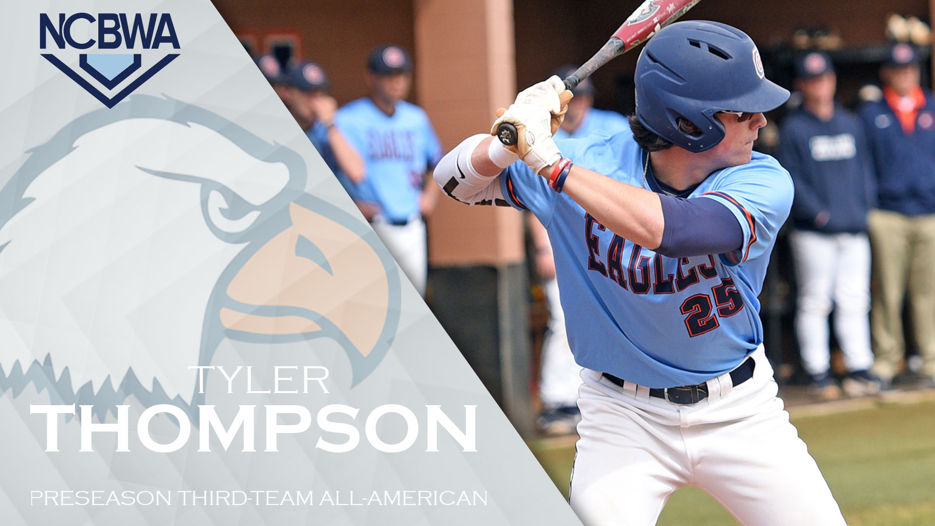 Thompson honored as NCBWA preseason All-American