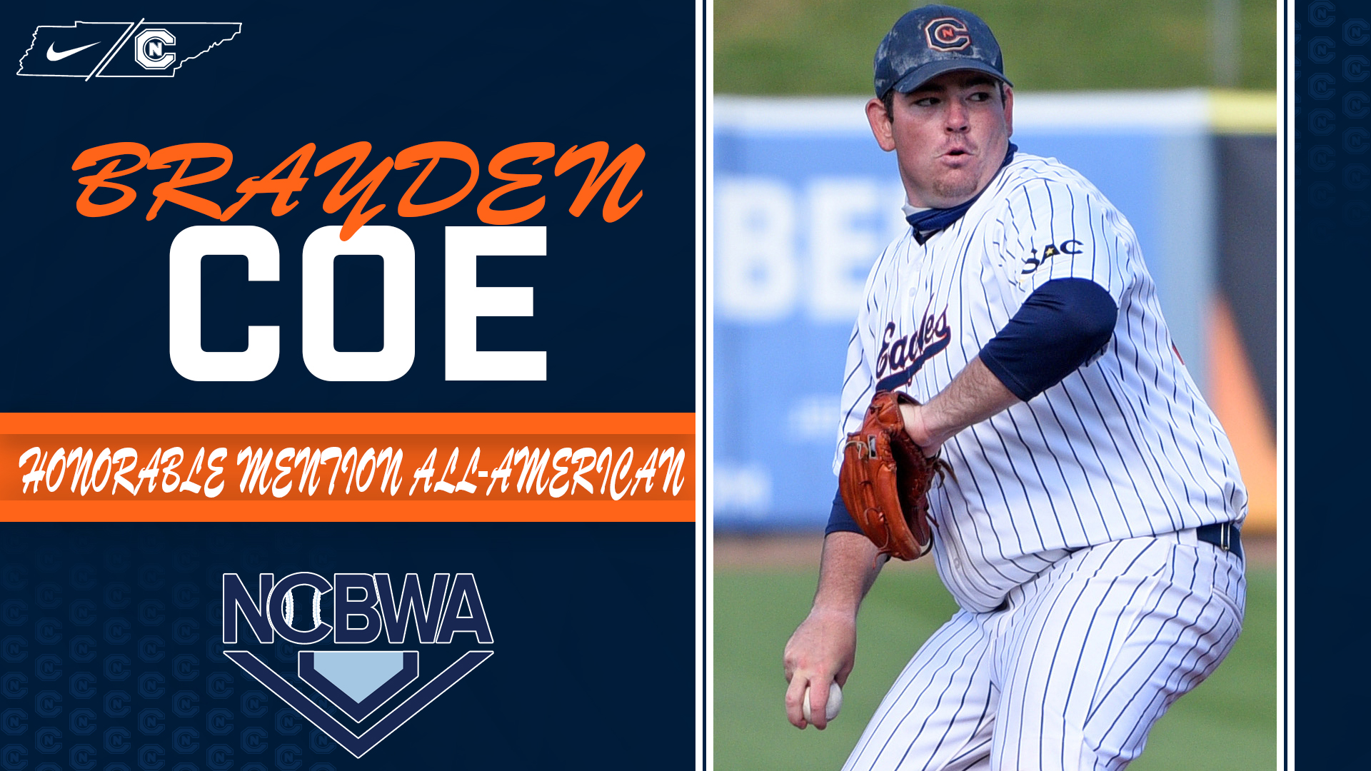 Crafty Coe corrals NCBWA All-American laurels