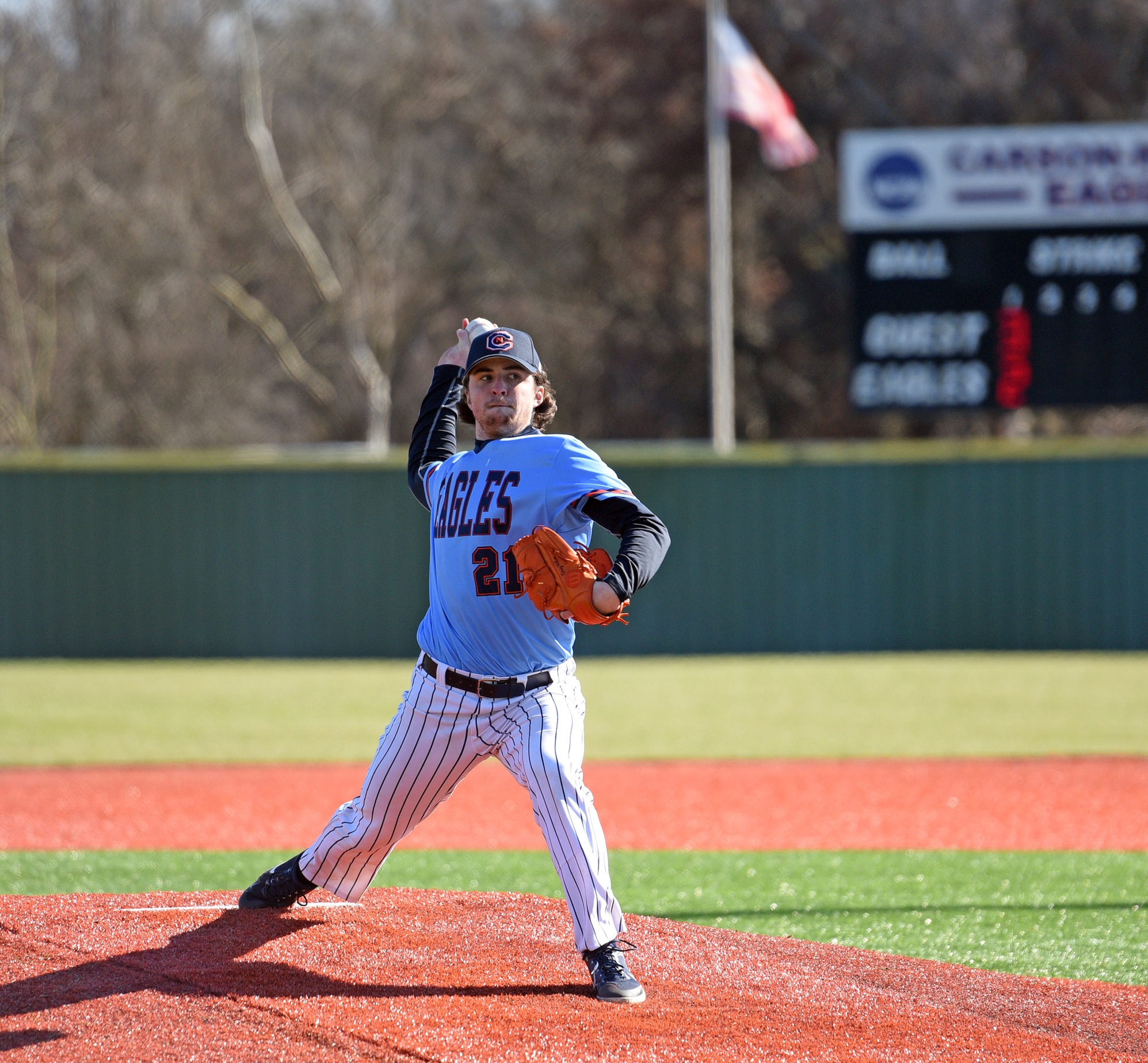 Slugging Eagles host UVA Wise in SAC series
