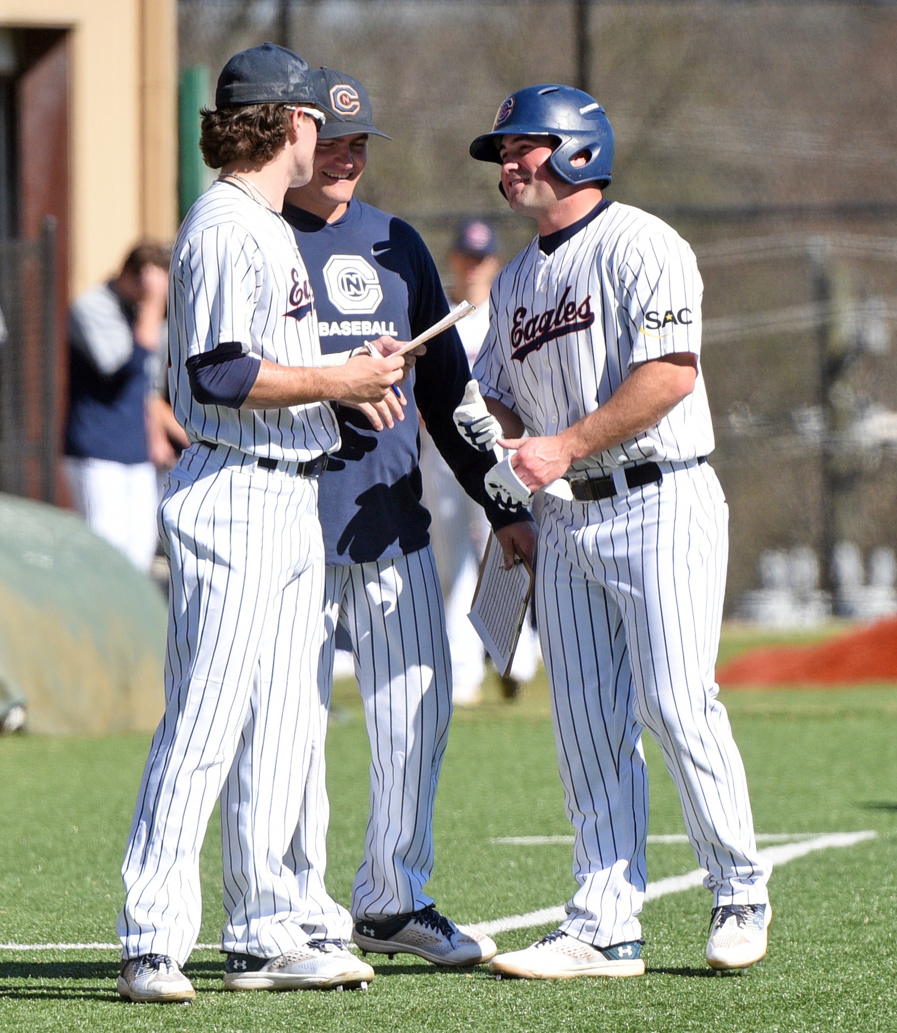 All-around effort powers Eagles to twin-bill sweep of Wasps