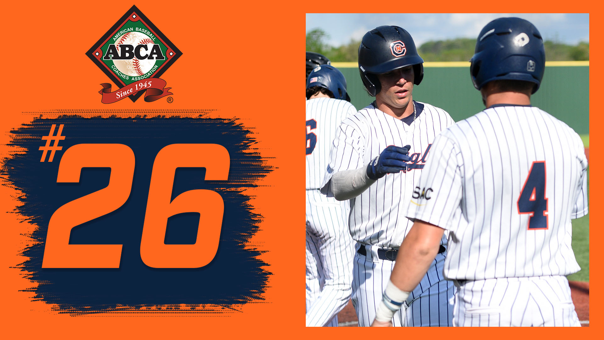 ABCA puts C-N at #26 in latest rankings