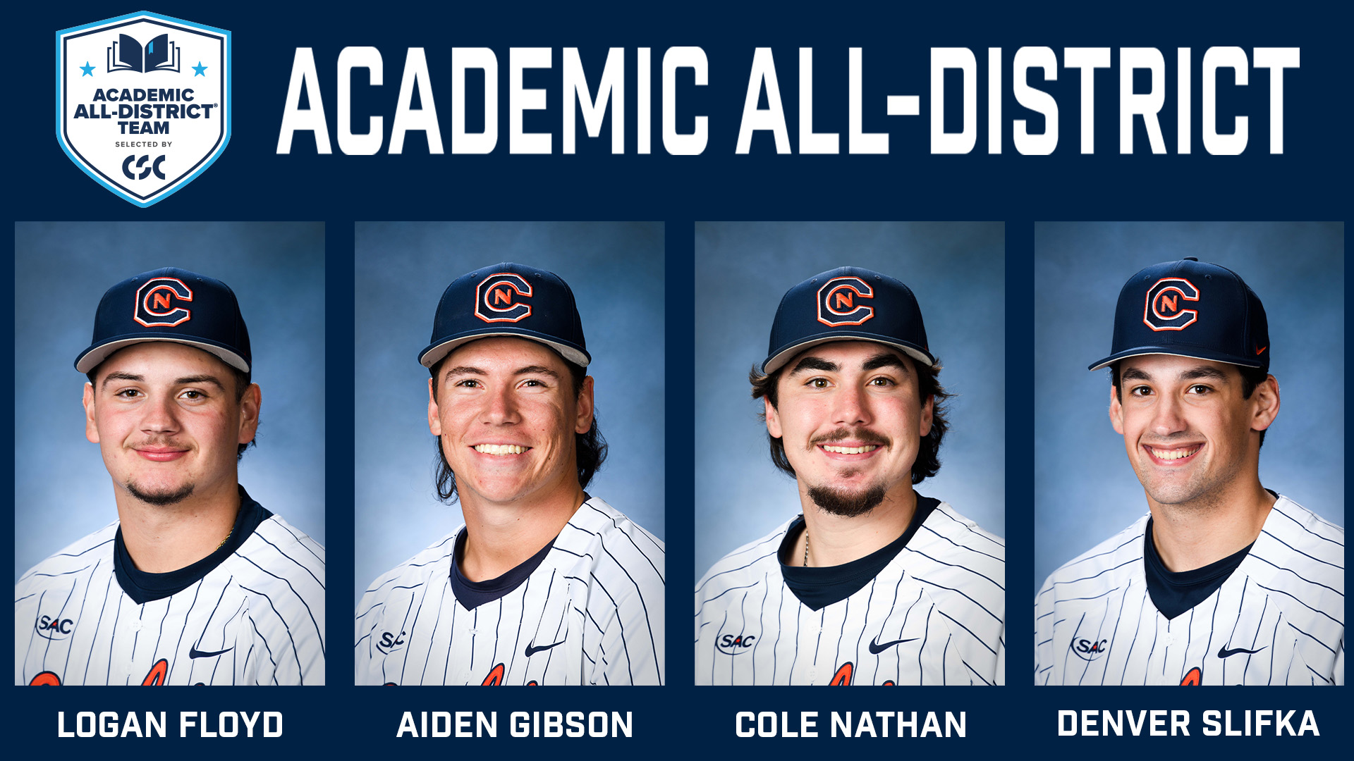 Quartet of Eagles named to CSC Academic All-District team