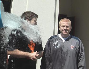 Benson, Cavalier accept Griffin&rsquo;s ALS #IceBucketChallenge