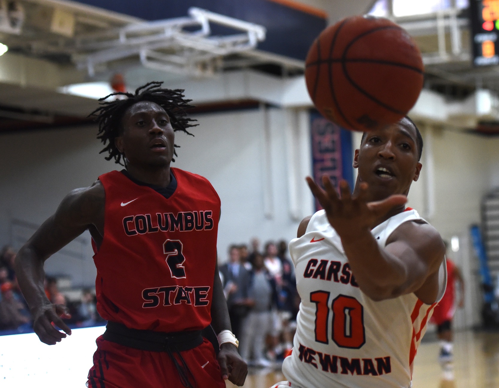 C-N overcomes icy shooting, downs Golden Bulls 83-79