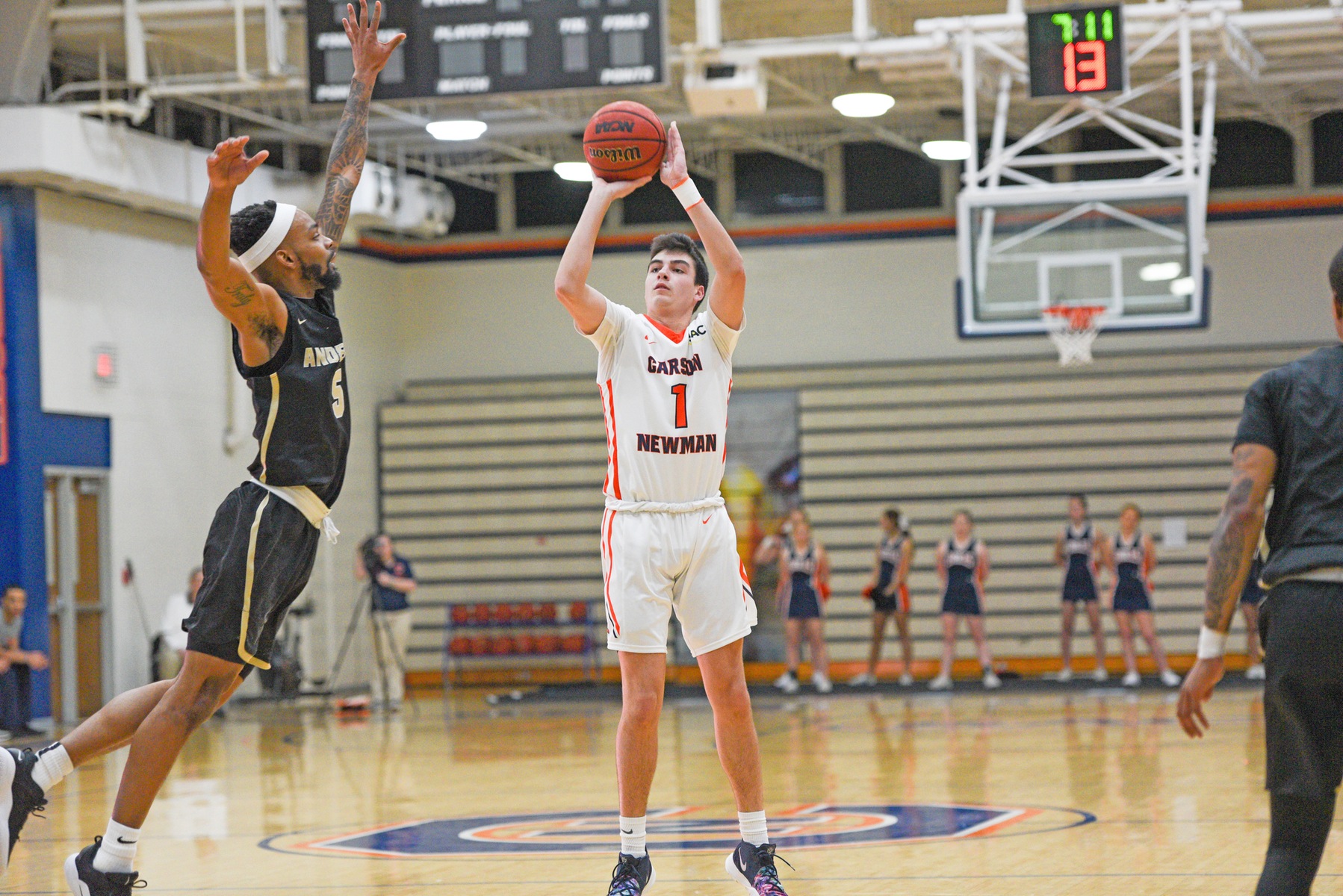 Rebounding, free throws help No. 9 Queens stave off Carson-Newman 81-77