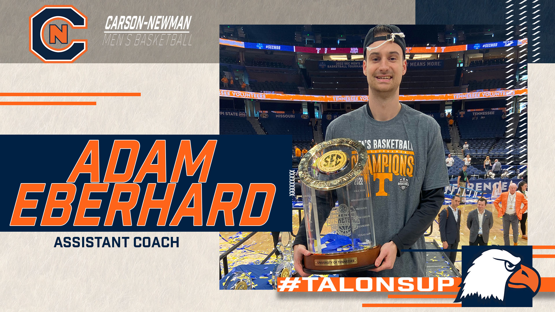 Former UT Assistant Eberhard joins Benson&rsquo;s staff