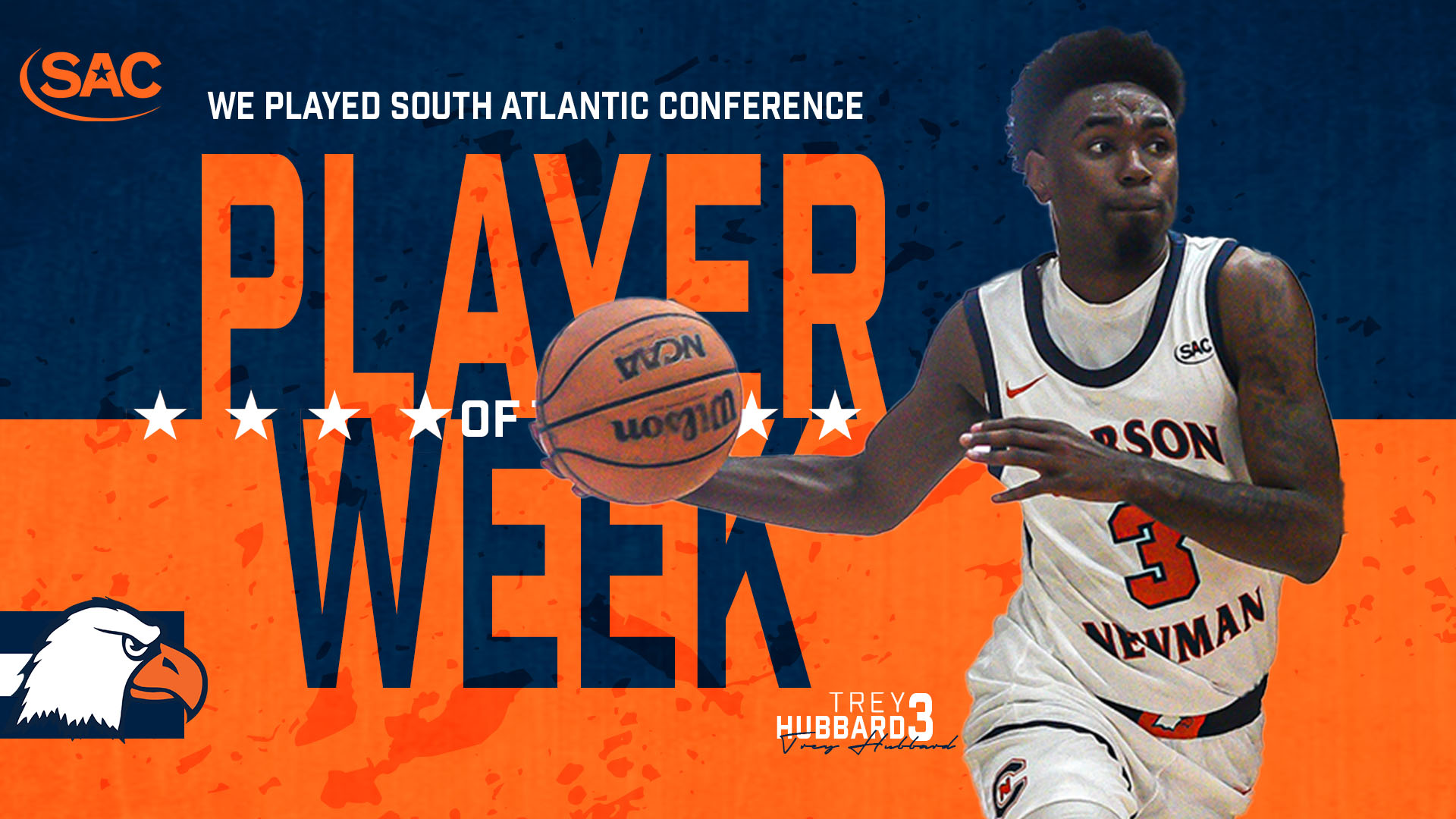 Hubbard garners WePlayed Sports SAC Player of the Week honors