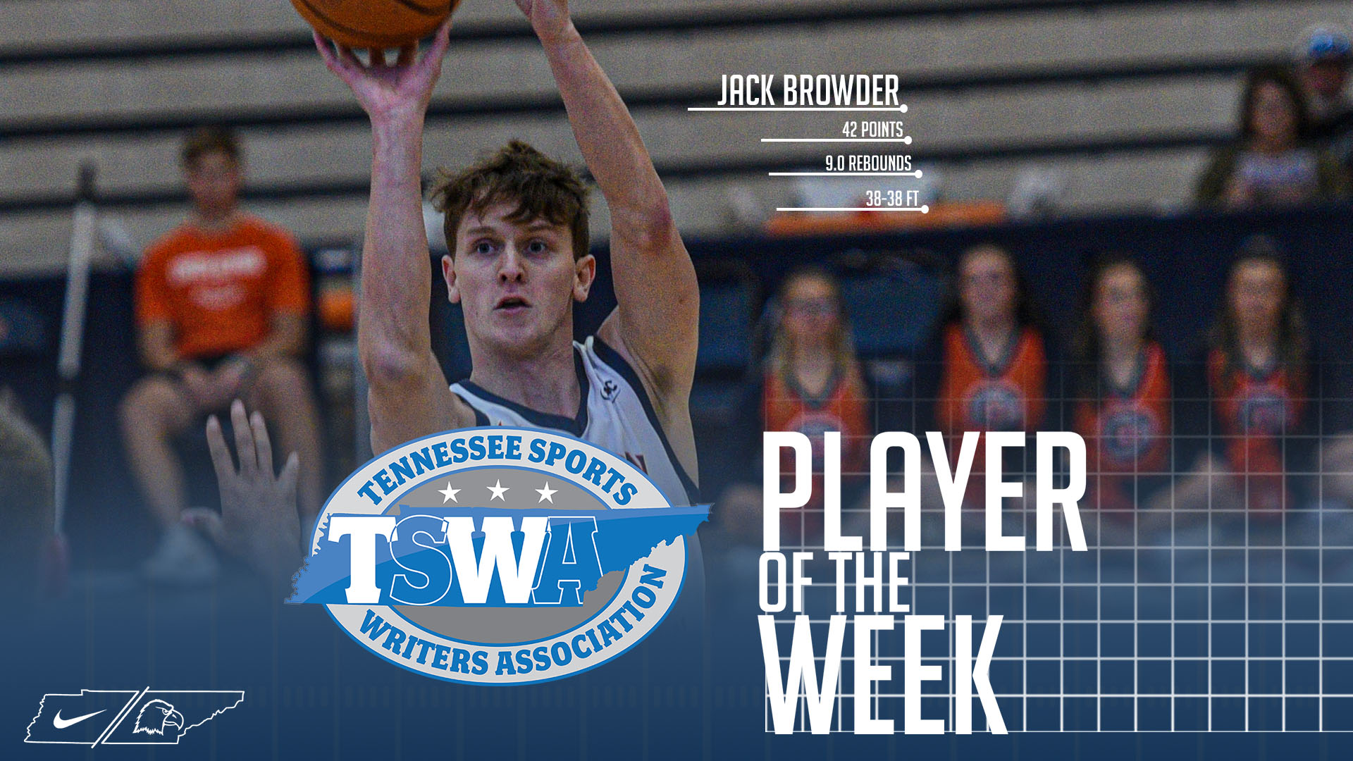 Browder nets sixth career TSWA State Player of the Week honors