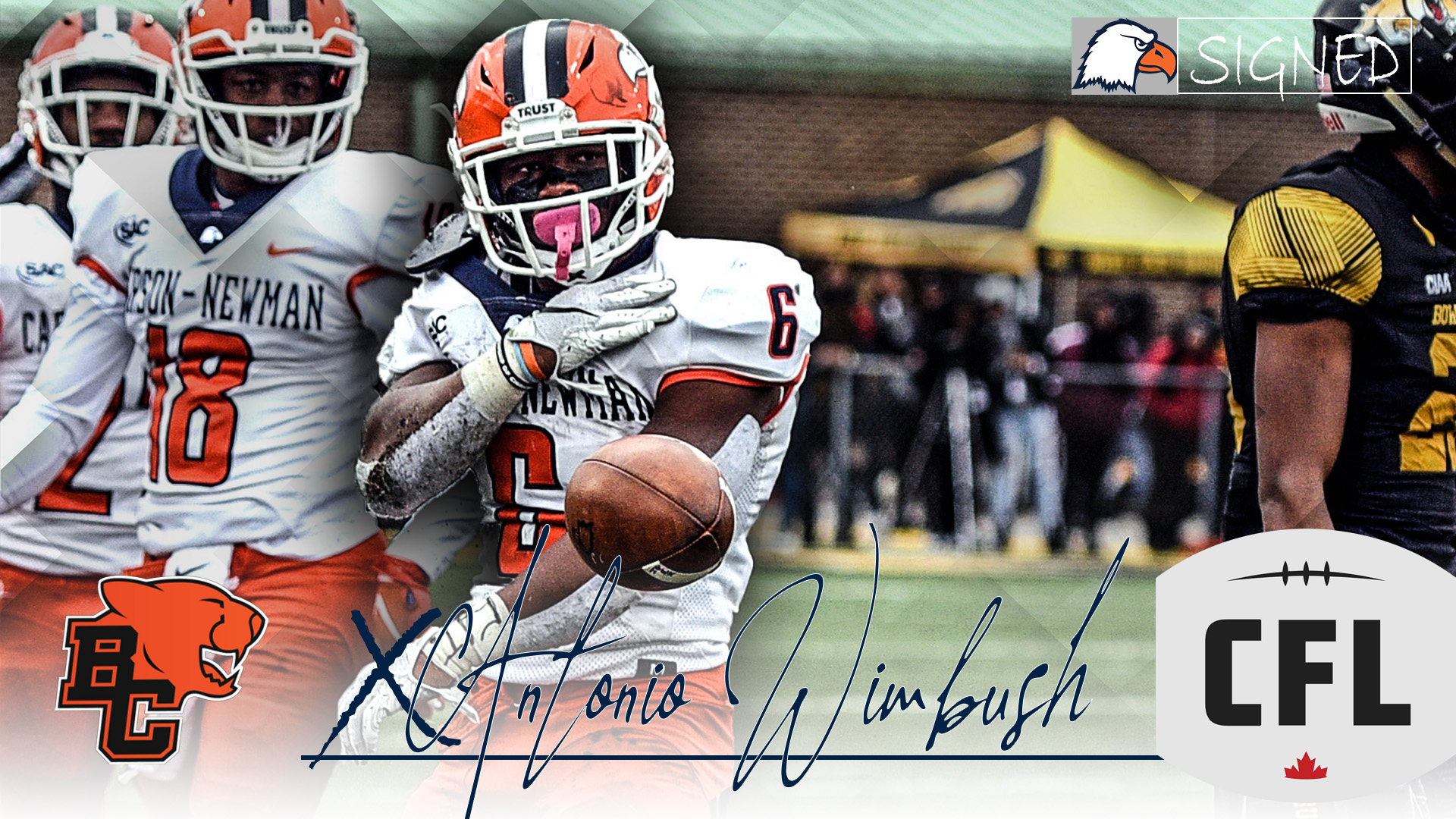 C-N alum Wimbush signs with CFL's BC Lions