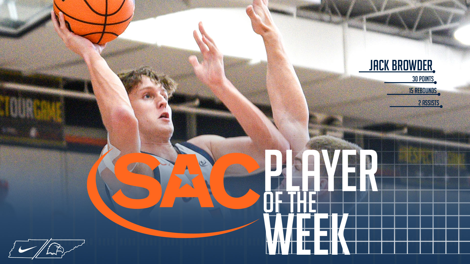 Browder snags fifth career SAC Player of the Week honor