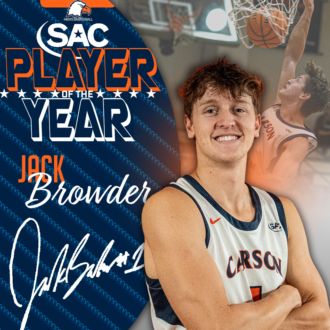 Browder named SAC Player of the Year