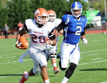 Eagles pick up bizarre 45-28 win over Shorter