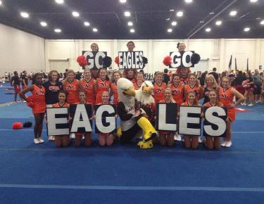 Cheerleaders take second at NCA Collegiate Cheer Camp