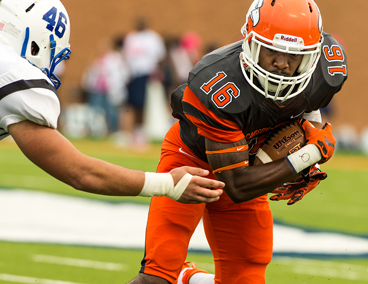 Eagles pound Brevard 45-14