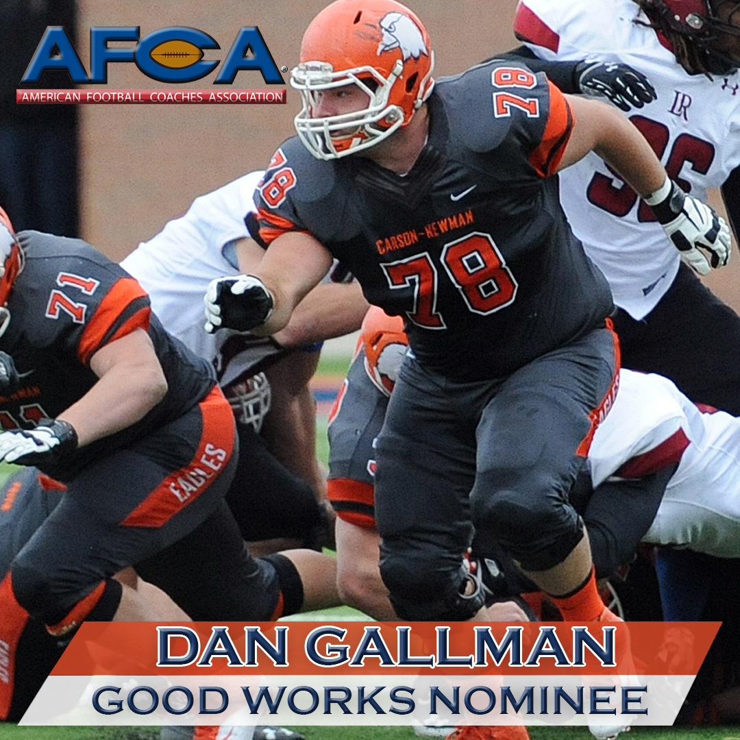 Gallman named nominee for 25th Anniversary Allstate AFCA Good Works Team&reg;